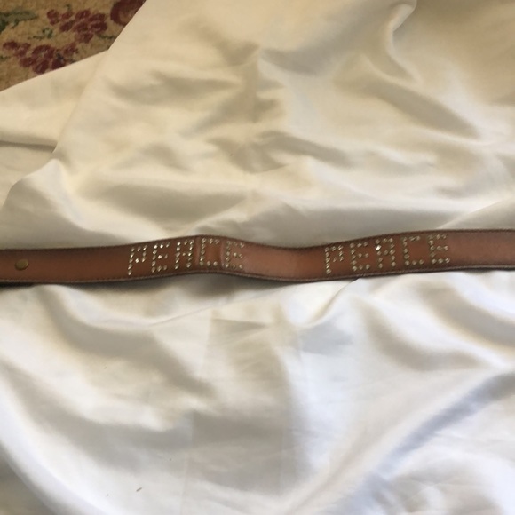 Leather Peace Belt main image 6